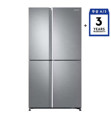 [삼성] 5도어 푸드쇼케이스 양문형냉장고 (814L)(RH81R9151S8)
